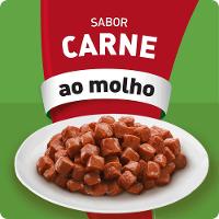 Ração Úmida KiteKat Sachê para Gatos Adultos Carne ao Molho