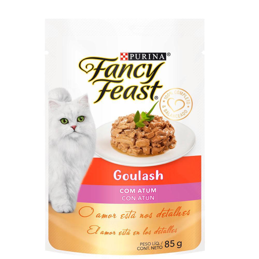 Ração Úmida Fancy Feast Goulash Atum - 1