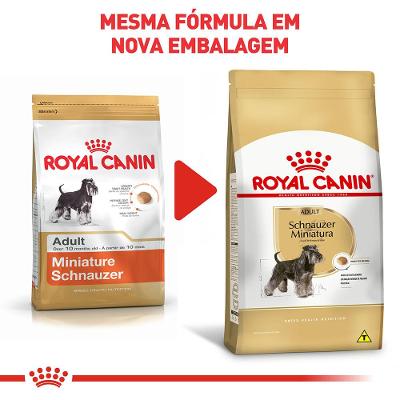 Ração Royal Canin Miniature Schnauzer Cães Adultos