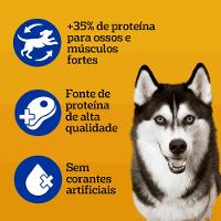 Ração Úmida Pedigree Sachê High Protein Cães Adultos Porco e Carne ao Molho - 3