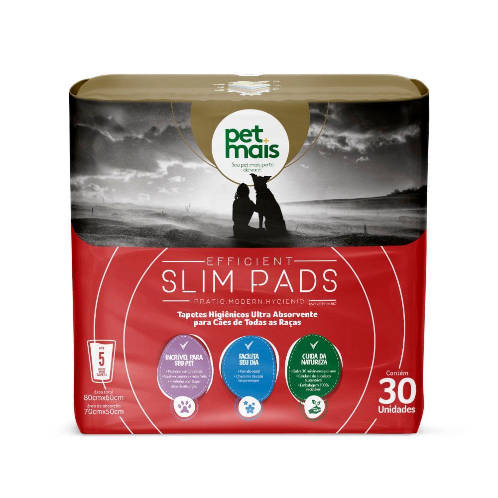 Tapete Higiênico Slim Pads 80x60cm Petmais - 1