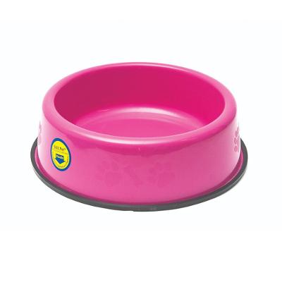 Comedouro e Bebedouro Pesado para Filhotes Tudo Pet Rosa