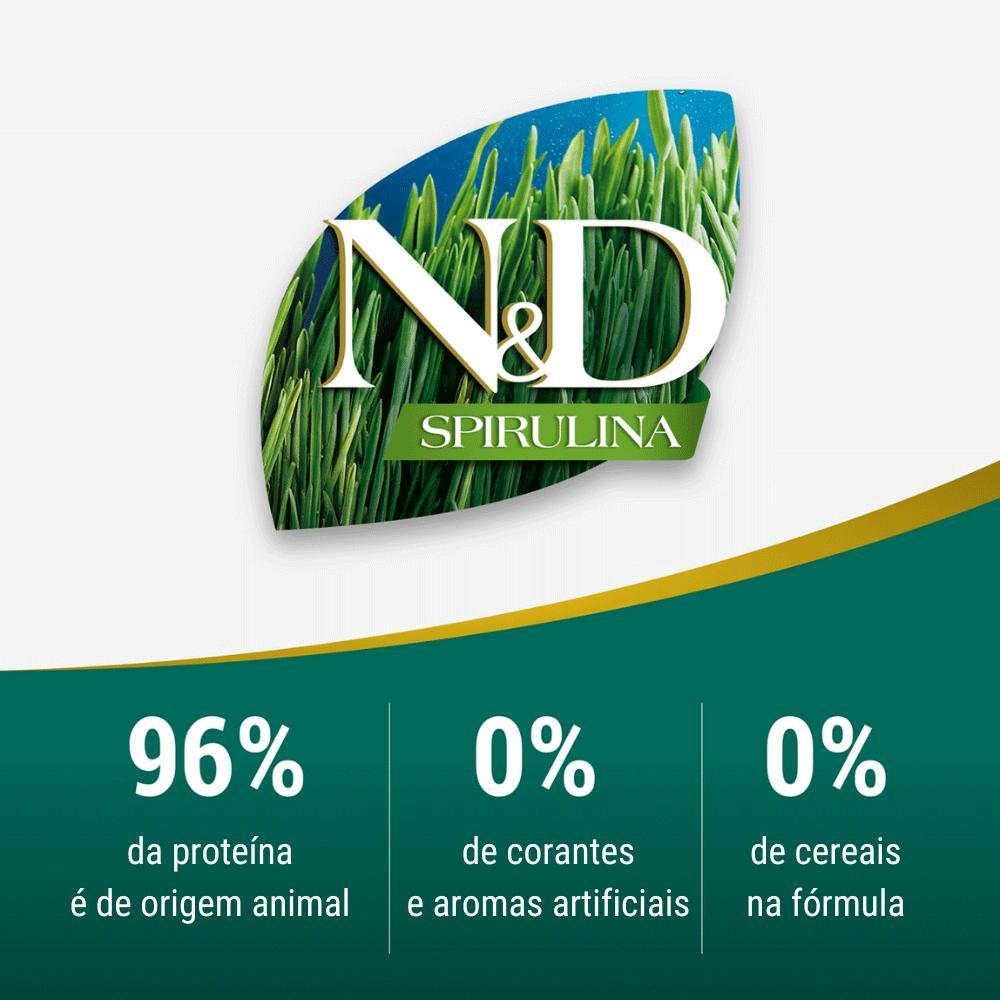 Ração N&amp;D Spirulina Cães Adultos Mini Tilápia - 5