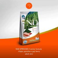 Ração N&amp;D Spirulina Cães Adultos Mini Tilápia - 9