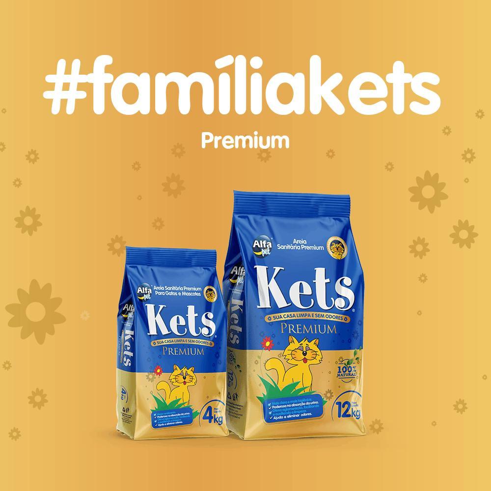 Areia Higiênica Kets Premium Alfa Pet - 6