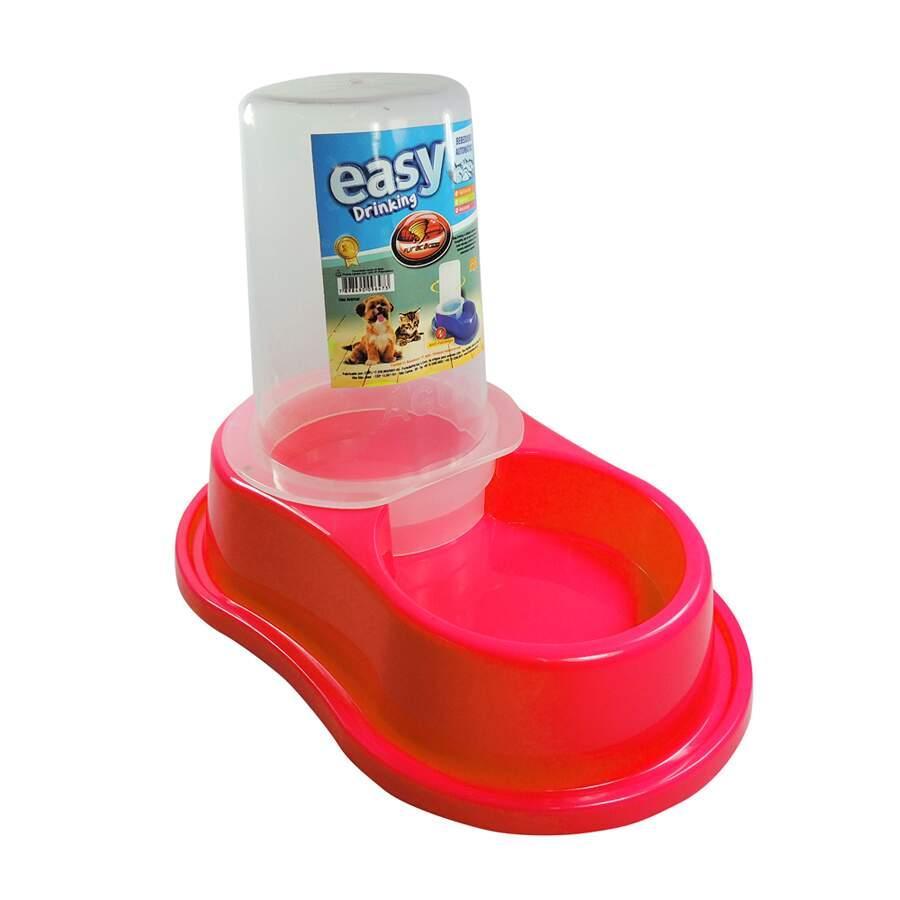 Bebedouro Plástico Anti-Formiga Automático Furacão Pet Vermelho - 1