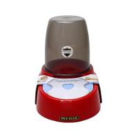 Bebedouro Automático Pelo Longo Pet Flex Vermelho - 1