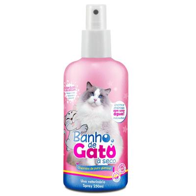 Spray Banho de Gato à Seco Puro Glamour CatMyPet