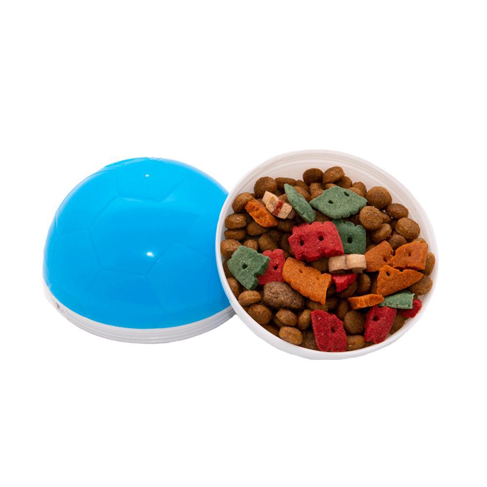 Brinquedo Comedouro Amicus Crazy Ball Azul e Branca - 3