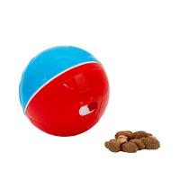 Brinquedo Comedouro Amicus Crazy Ball Vermelho e Azul