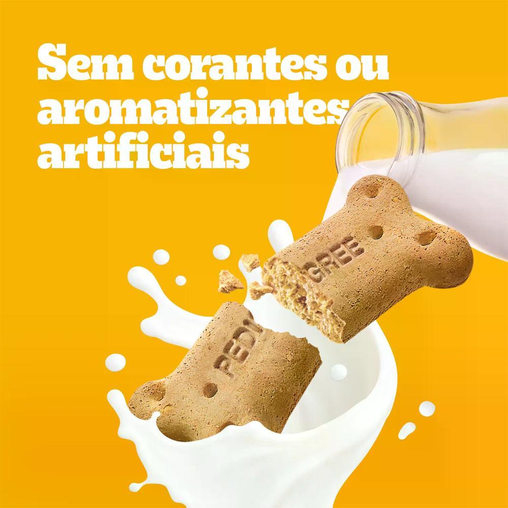 Biscoito Pedigree Biscrok para Cães Adultos Raças Grandes Leite - 7