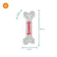 Brinquedo Osso Silicone Boninho Carne Jambo - 3