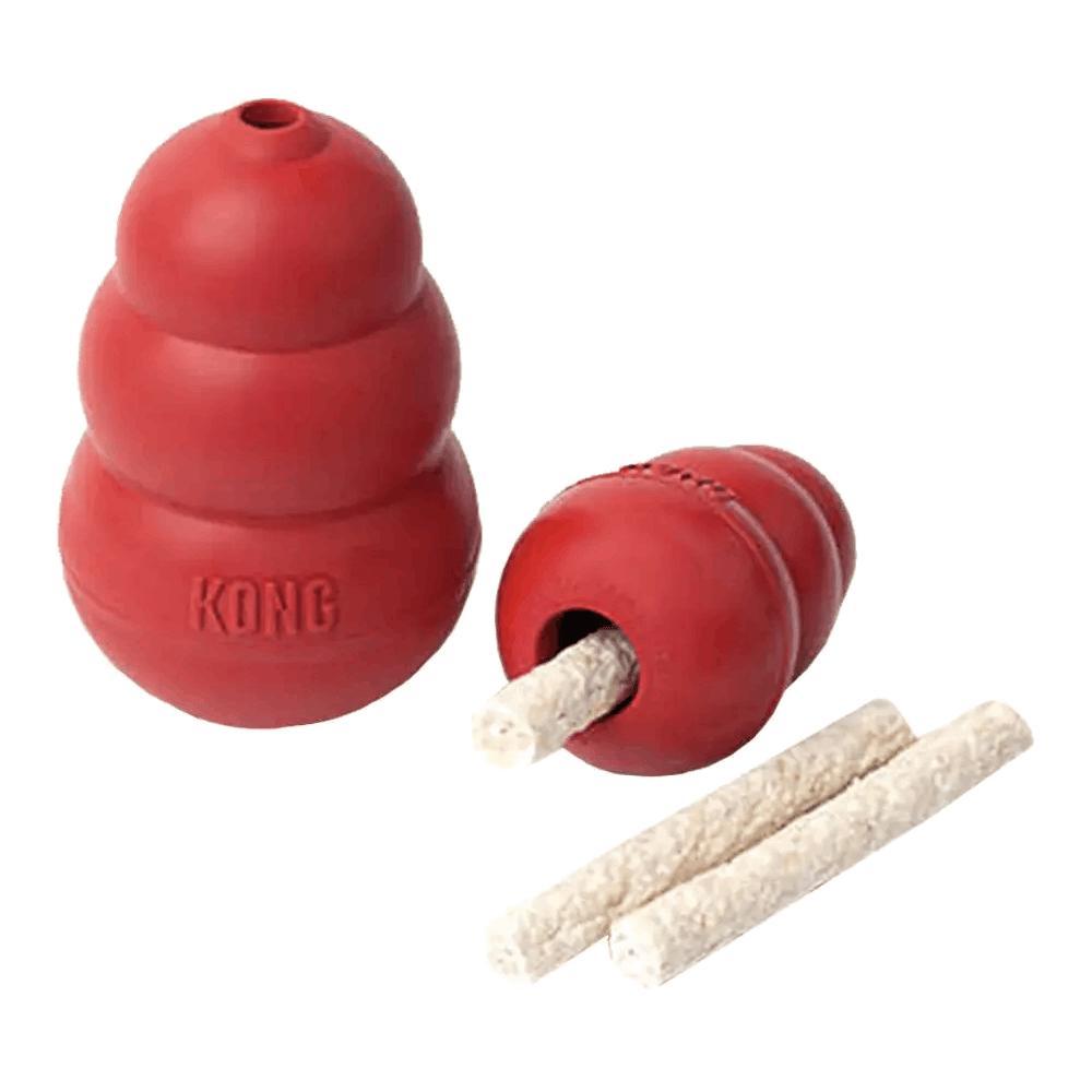 Brinquedo Mordedor com Dispenser para Petisco Vermelho Kong Classic - 6