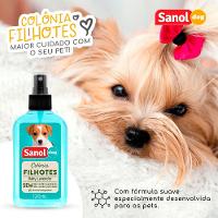 Colônia Filhote Baby Lavender Sanol Dog - 9