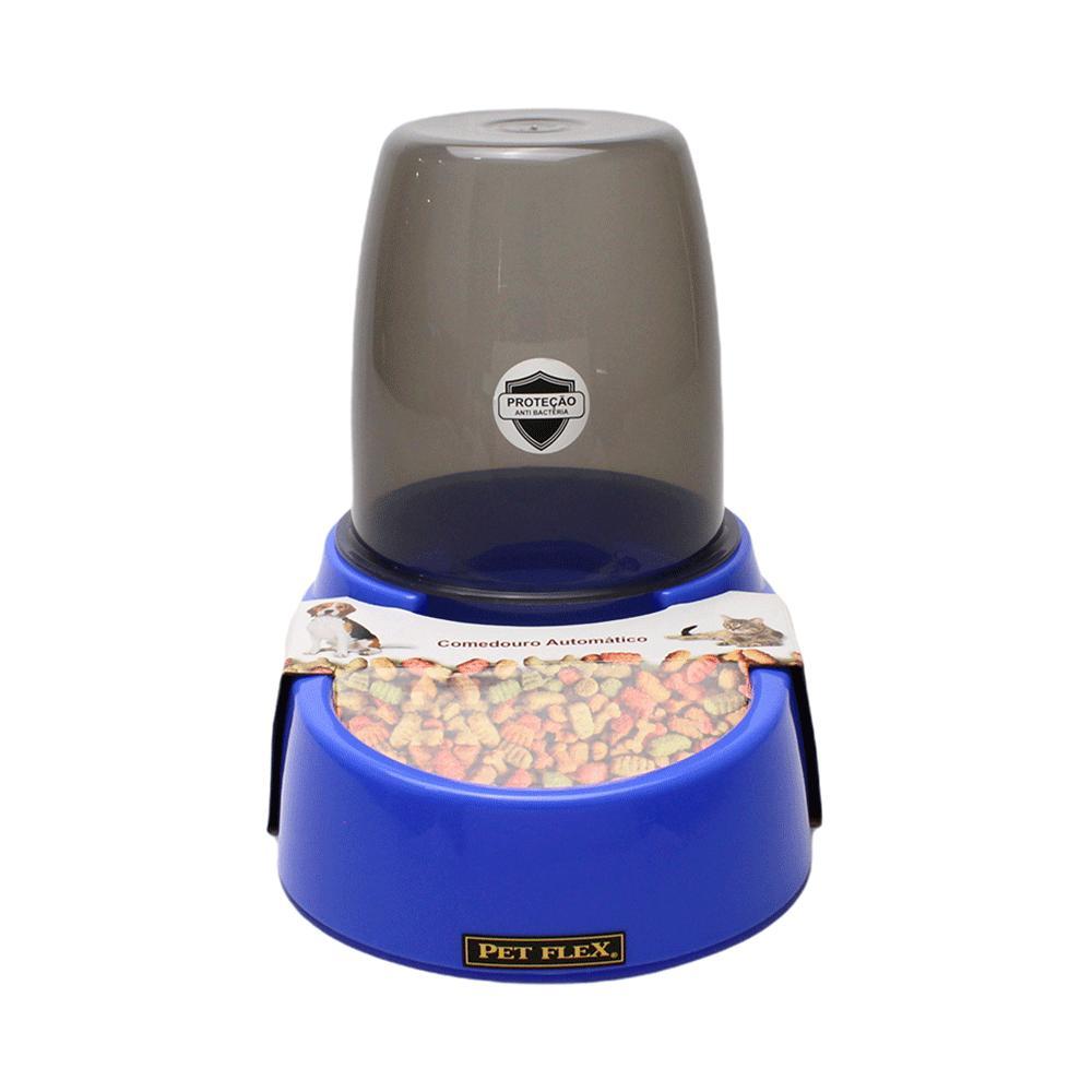 Comedouro Automático Pet Flex Azul - 1