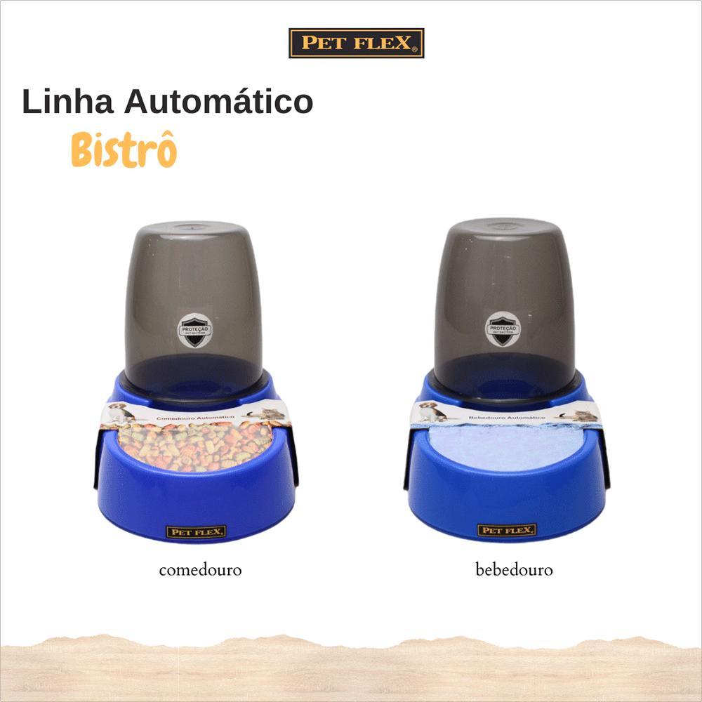 Comedouro Automático Pet Flex Azul - 5