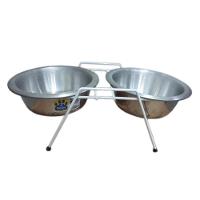 Comedouro Duplo com Suporte Royale - 1