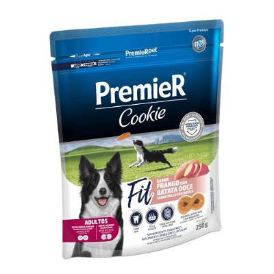 Cookie Premier Fit Cães Adultos Frango com Batata Doce