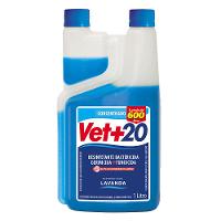 Desinfetante Bactericida Concentrado Vet+20 Lavanda - 2
