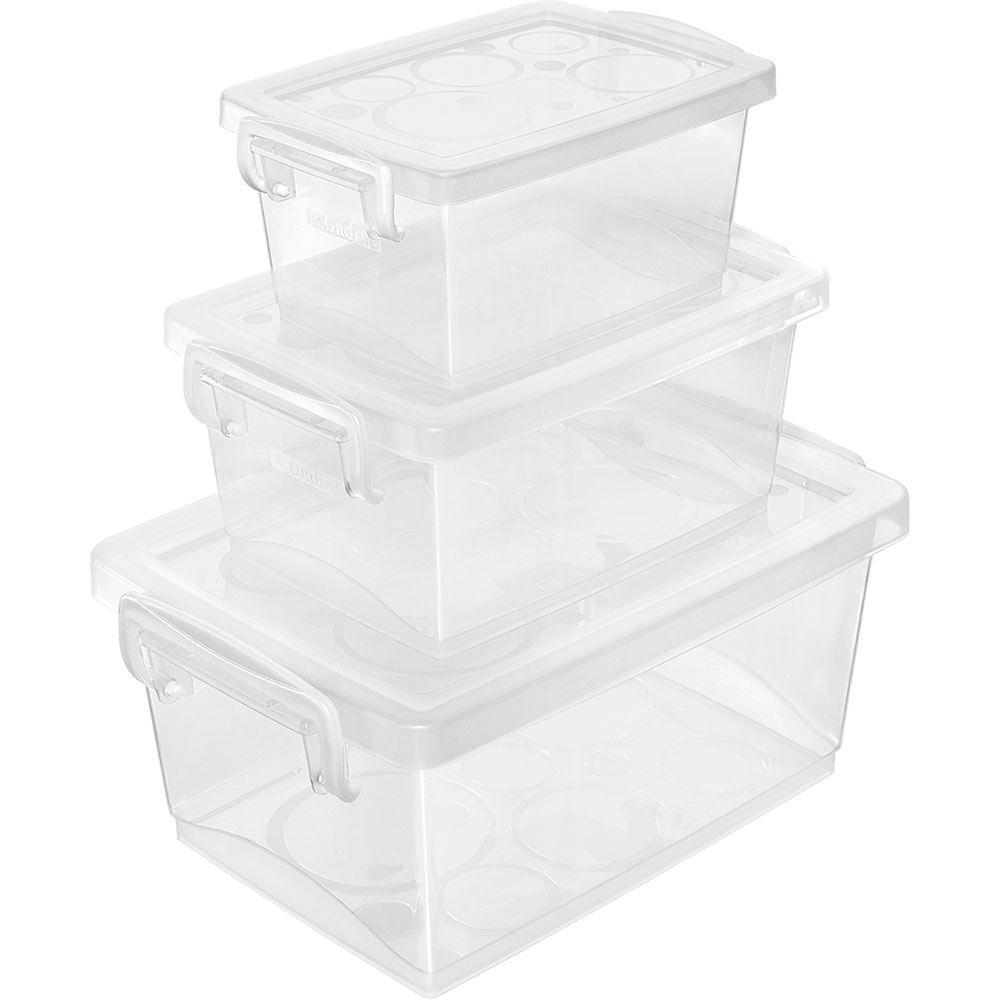 Caixa Organizadora com Trava Ordene - 9