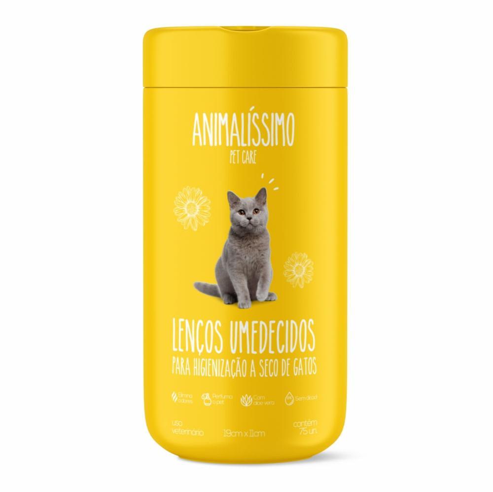 Lenços Umedecidos para Gatos Animalíssimo - 1