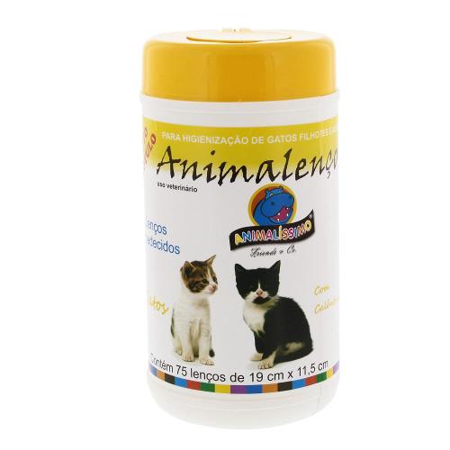 Lenços Umedecidos Animalenço para Gatos Animalíssimo