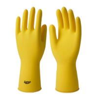 Luva de Látex Multiuso Top Sanro Amarela - 2