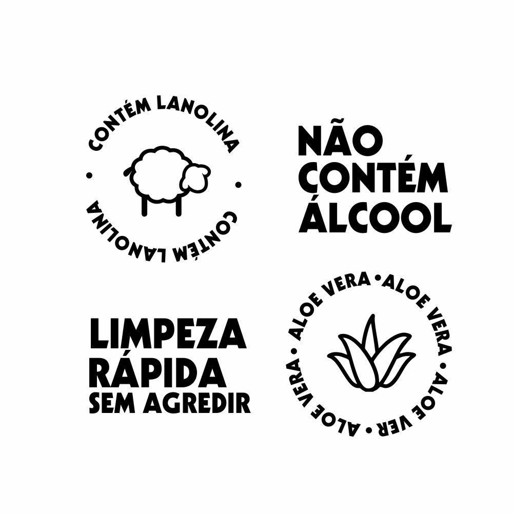 Lenço Umedecido Cães e Gatos Filhotes Pet Clean - 3