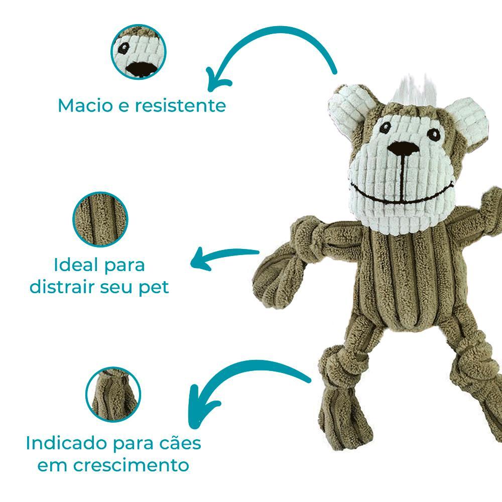 Mordedor Pelúcia Macaco Mini Nó Jambo - 2