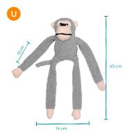 Pelúcia Macaco Limited Jambo Cinza - 6