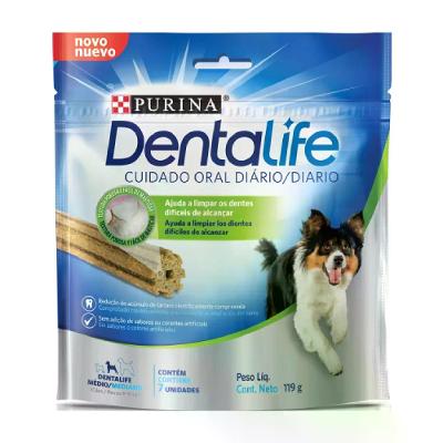 Petisco DentaLife Cães Adultos Médios