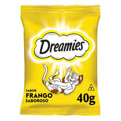 Petisco Dreamies Frango para Gatos Adultos