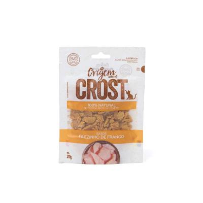 Petisco Gatos Origem Natural Crost Filezinho de Frango
