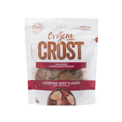 Petisco Cães Origem Natural Crost Crostine Beef Fuagrá
