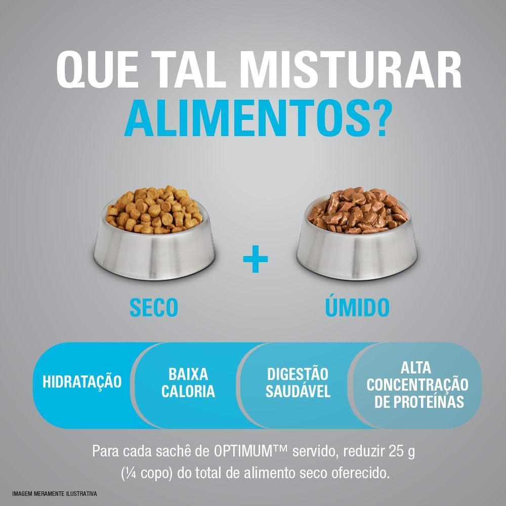 Ração Optimum para Gatos Adultos Castrados Carne - 7