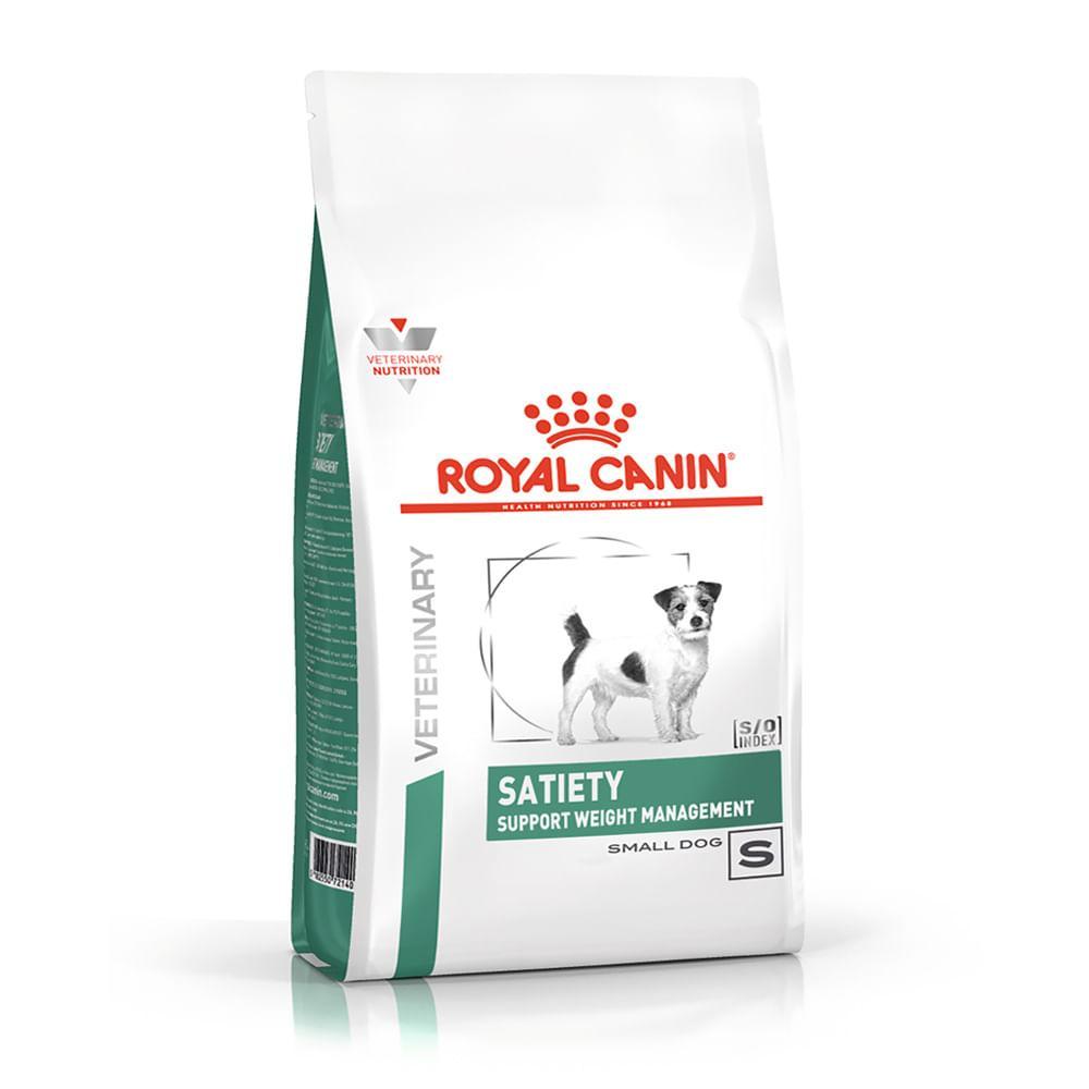 Ração Royal Canin Veterinary Diet Satiety Small Dog para Cães de Porte Pequeno com Excesso de Peso - 1