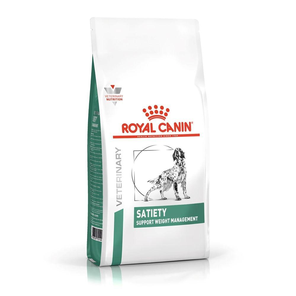 Ração Royal Canin Veterinary Diet Satiety Support para Cães Adultos com Excesso de Peso - 1
