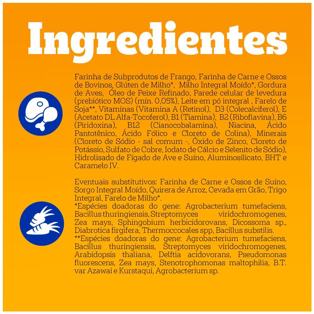 Ração Pedigree Cães Filhotes Raças Médias e Grandes Carne Frango e Cereais - 6