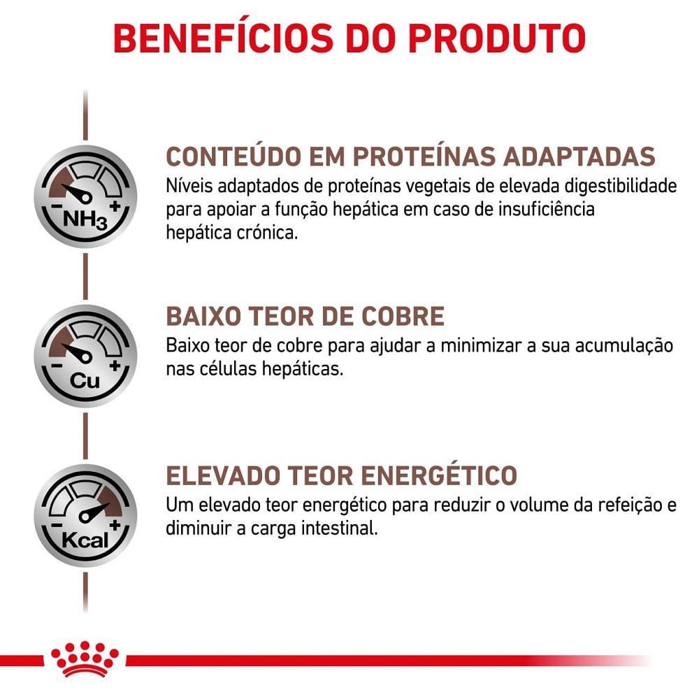 Ração Royal Canin Veterinary Diet Hepatic para Cães Adultos com Insuficiência Hepática Crônica - 3