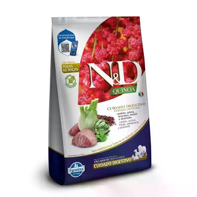 Ração N&D Quinoa Cães Adultos Digestion Cordeiro