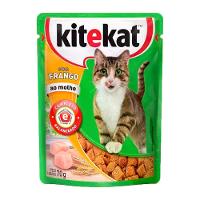 Ração Úmida KiteKat Sachê para Gatos Adultos Frango ao Molho - 2