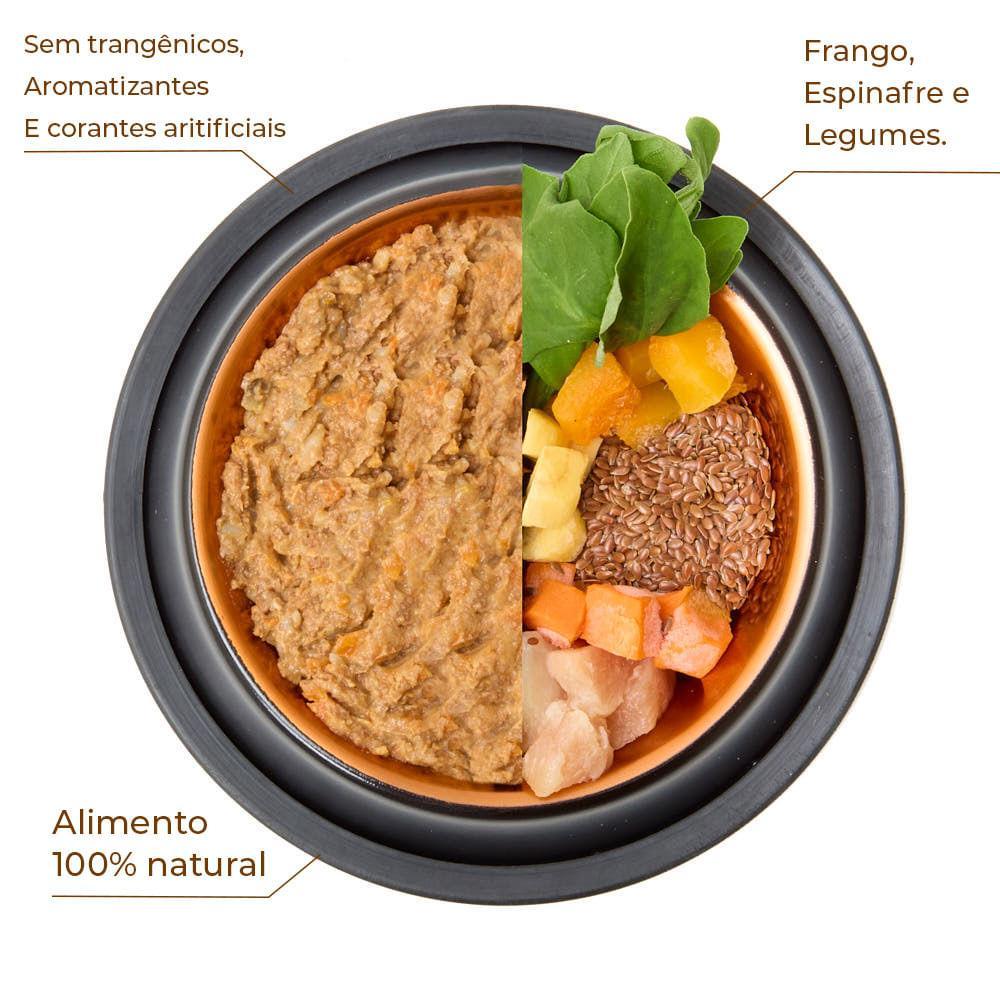 Ração Úmida para Cães Adultos Origem Nature Frango com Espinafre e Legumes - 10