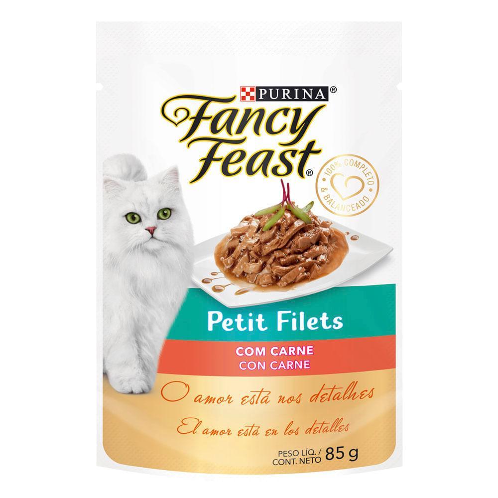 Ração Úmida Fancy Feast Petit Filet Carne - 2