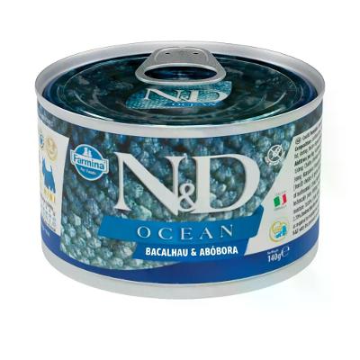 Ração Úmida N&amp;D Ocean Cães Puppy Bacalhau e Abóbora