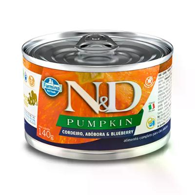 Ração Úmida N&amp;D Pumpkin Cães Cordeiro e Blueberry