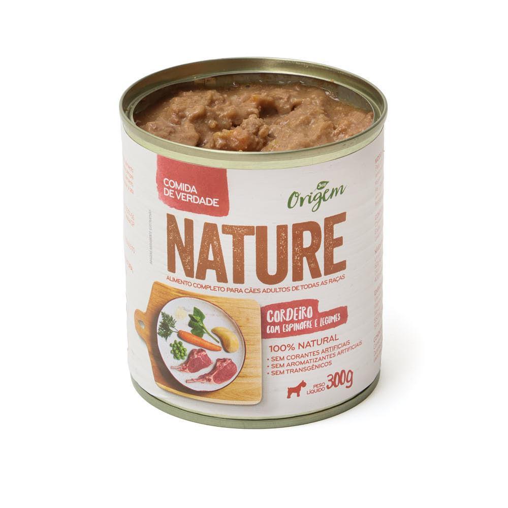 Ração Úmida para Cães Adultos Origem Nature Cordeiro com Espinafre e Legumes - 5