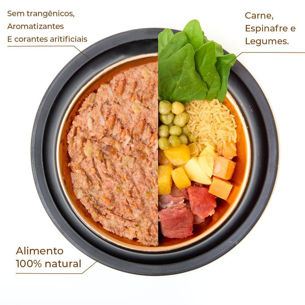 Ração Úmida para Cães Adultos Origem Nature Carne com Espinafre e Legumes - 9