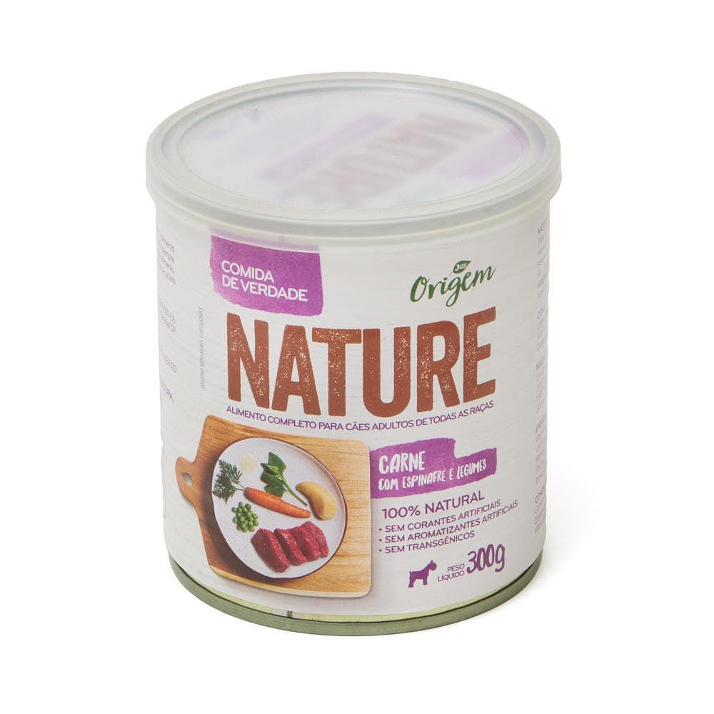 Ração Úmida para Cães Adultos Origem Nature Carne com Espinafre e Legumes - 1