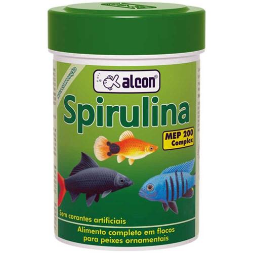 Ração para Peixes Spirulina Flakes Alcon