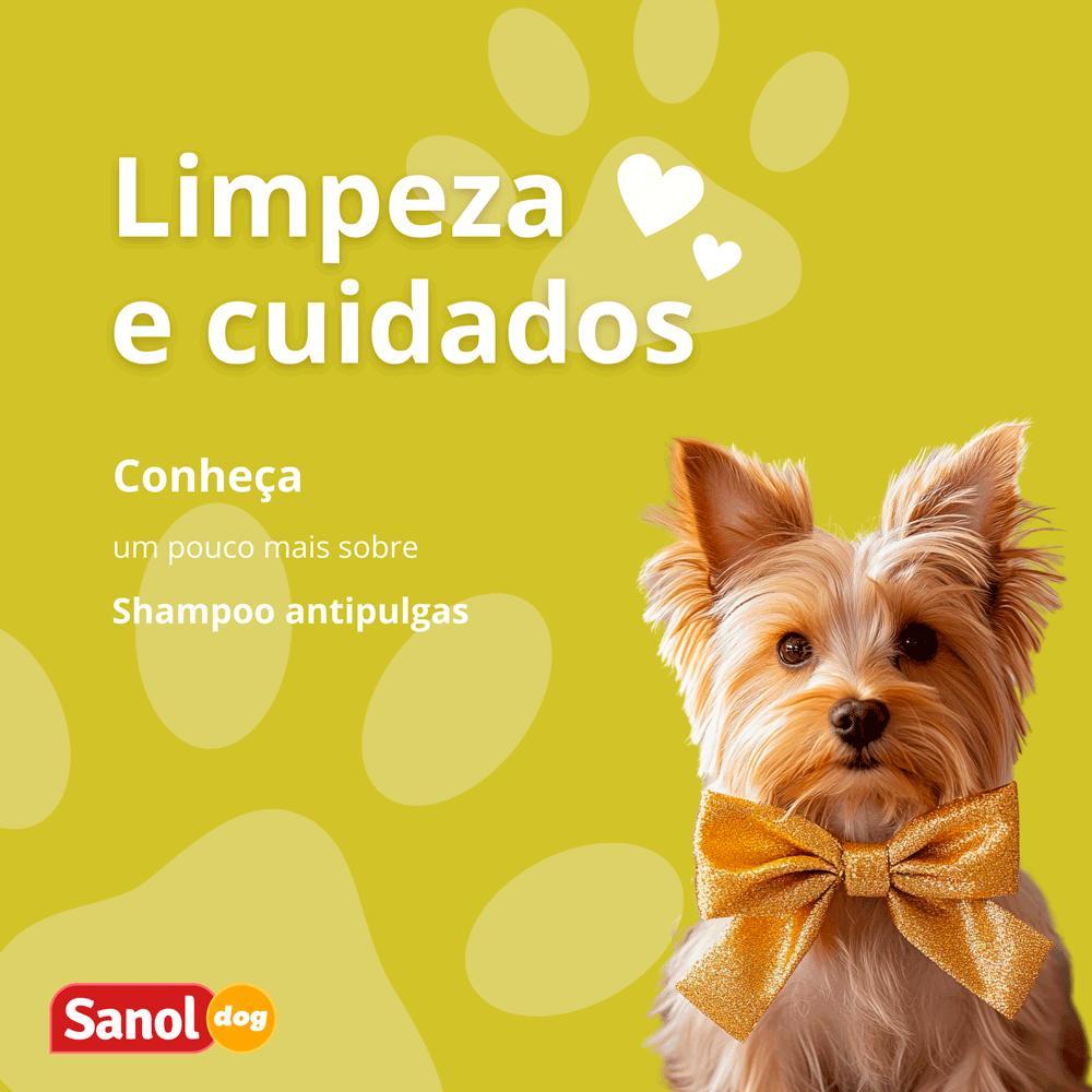 Shampoo Antipulgas para Cães Sanol - 4